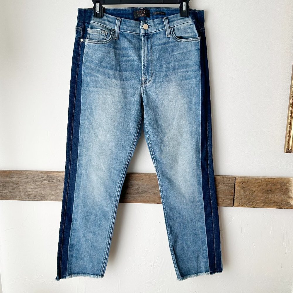 7 For All Mankind NWT Straight Crop Size 10 Jen7